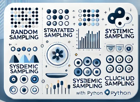 Complete Guide to Sampling Methods: Random, Stratified, Systematic, and Cluster Sampling with Python Examples