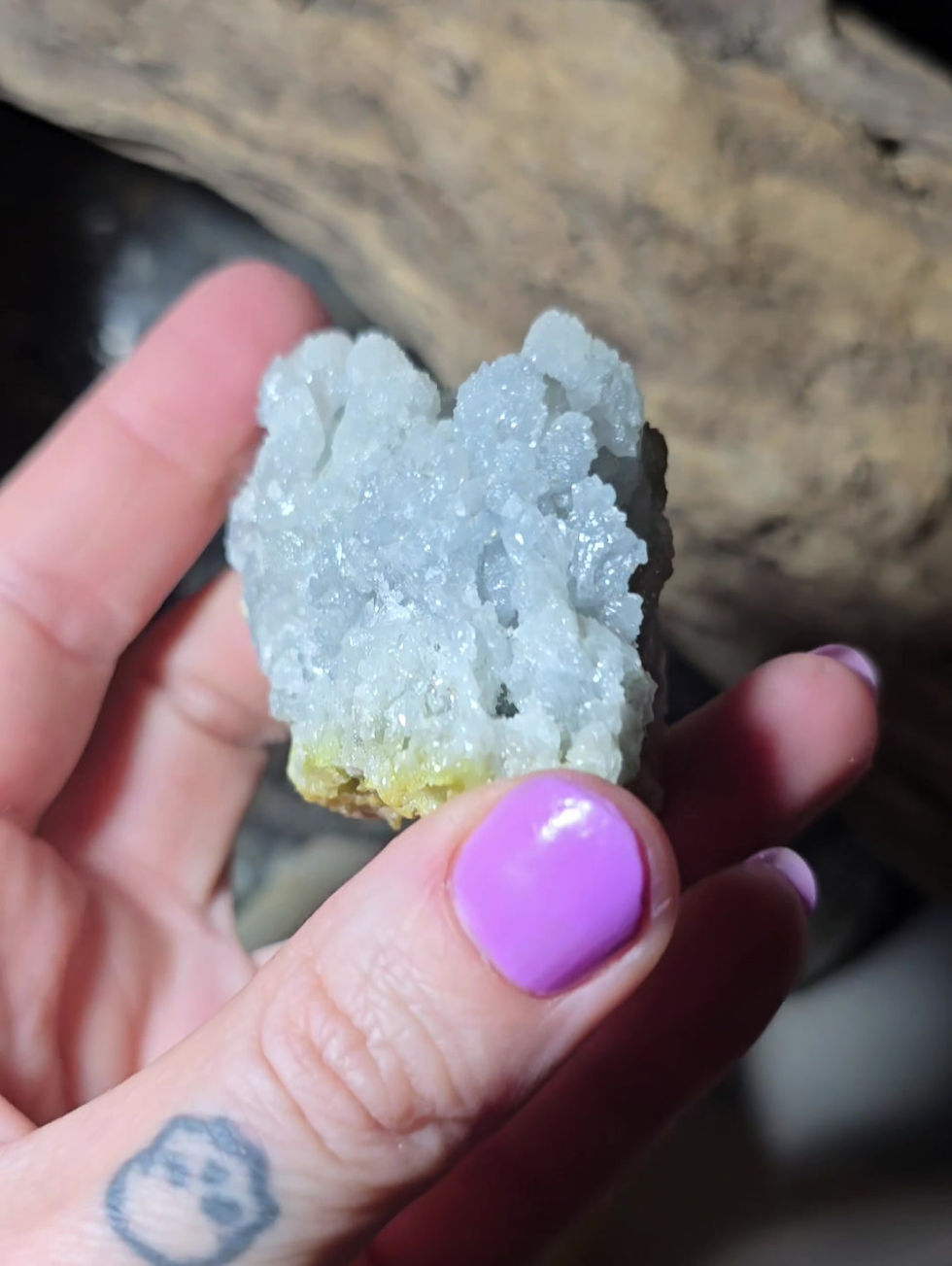 Thumbnail: Zincite Cluster (Rare)