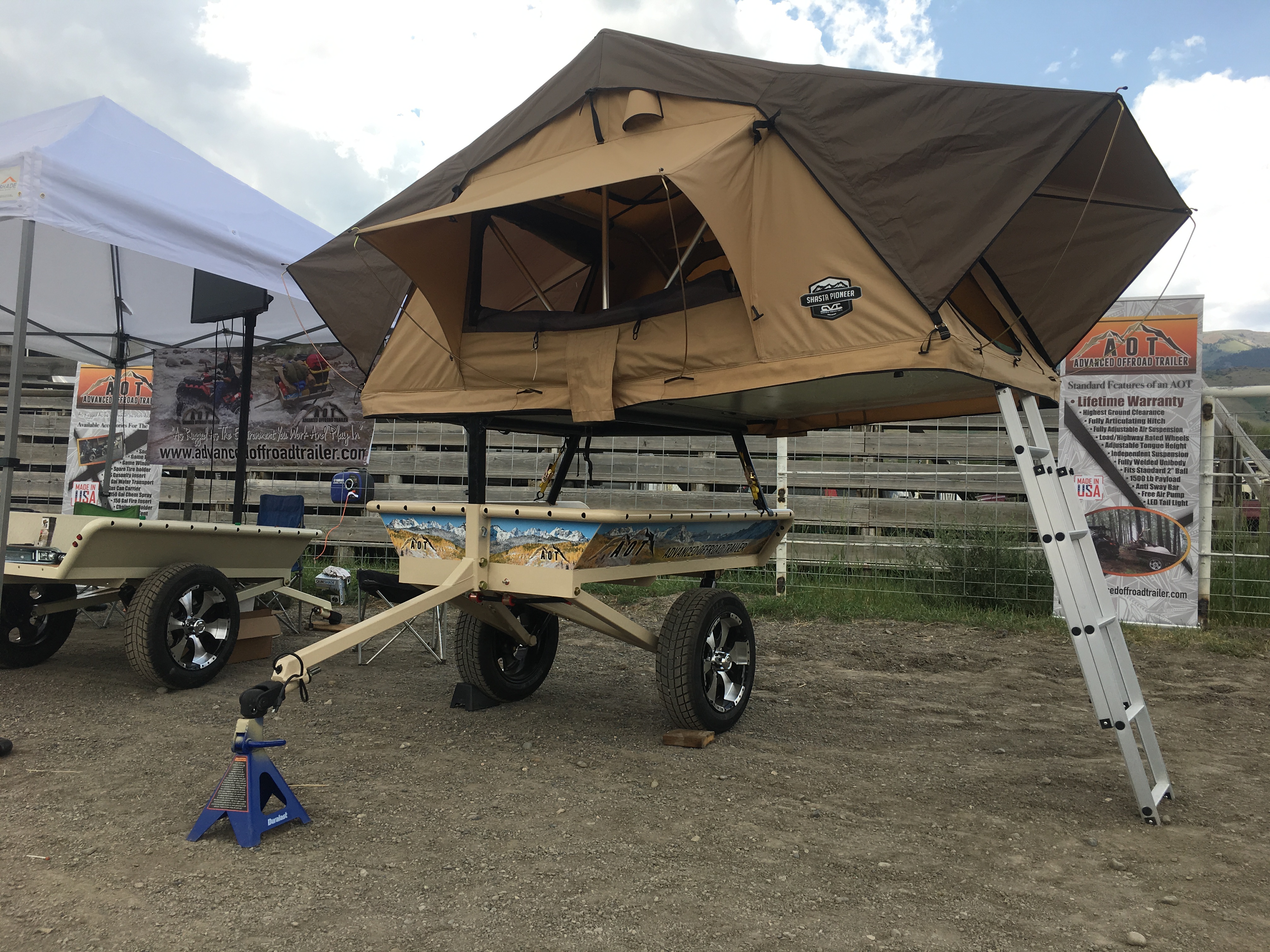 atv trailer tent