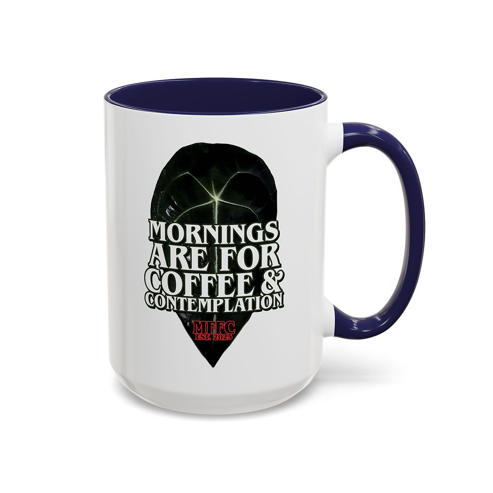 Thumbnail: "Mornings Are For" Coffee Mug