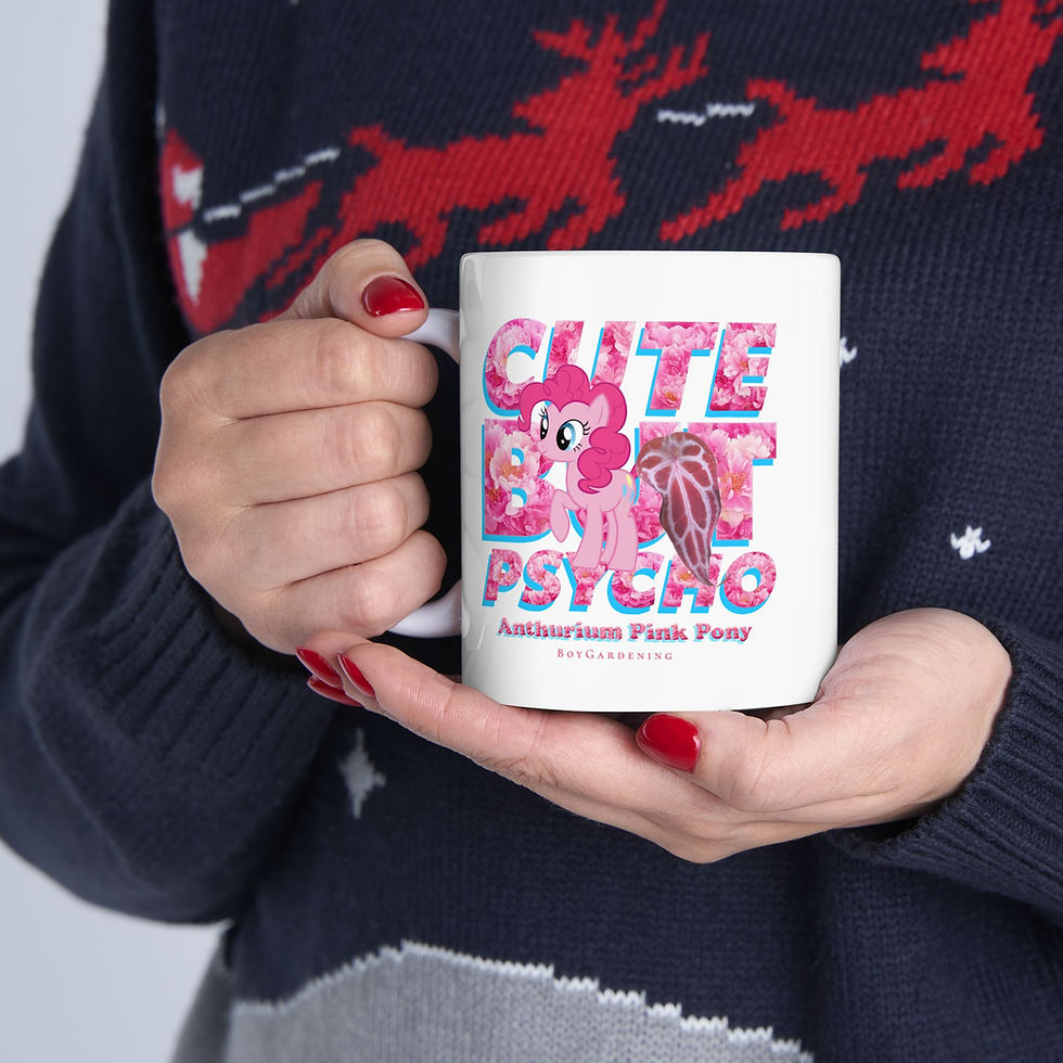 Thumbnail: Anthurium Pink Pony Club "Cute But Psycho" Official Mug