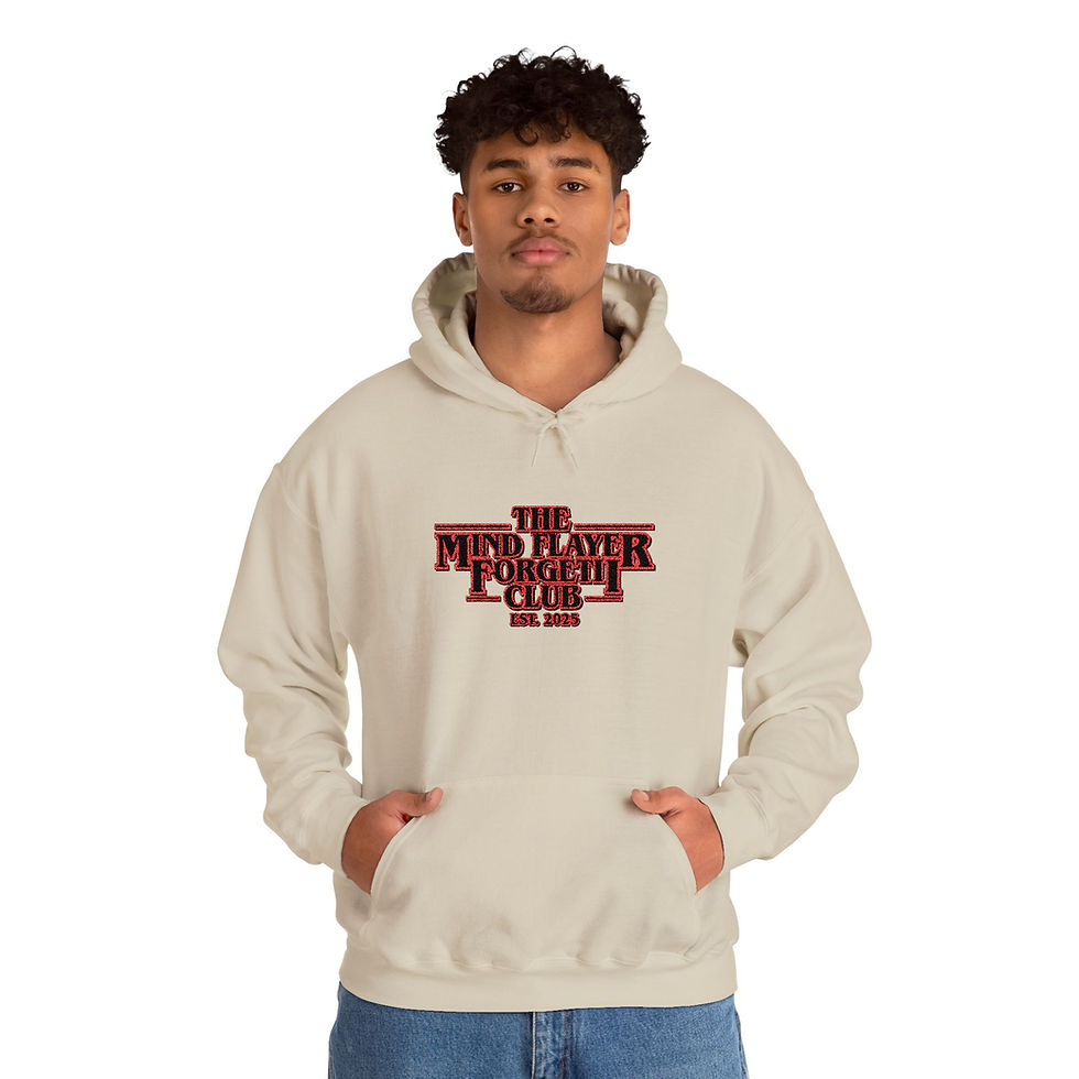 Thumbnail: Mind Flayer Forgetii Club Official Embroidered Hoodie