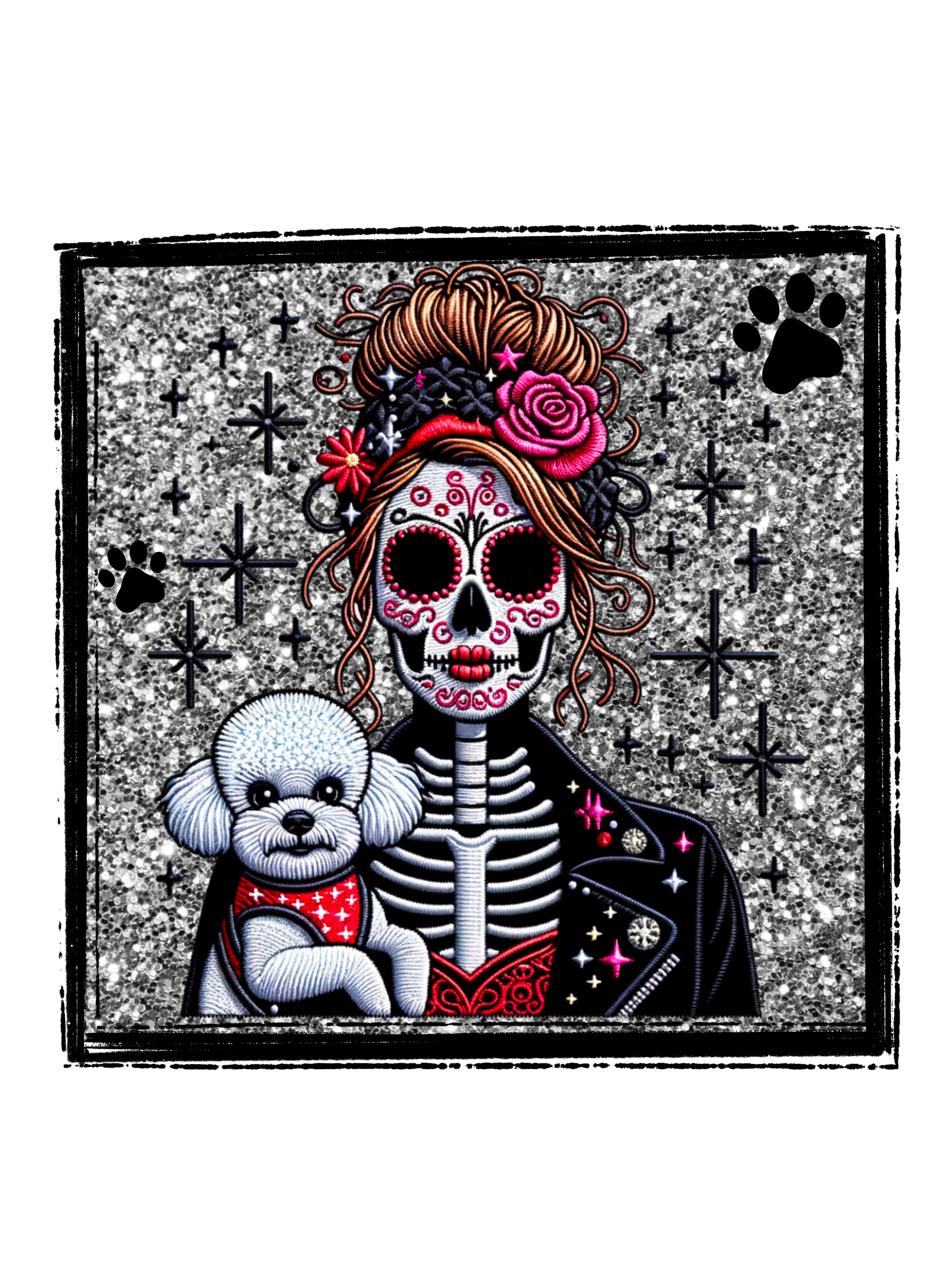 Brichon Frise Skeleton