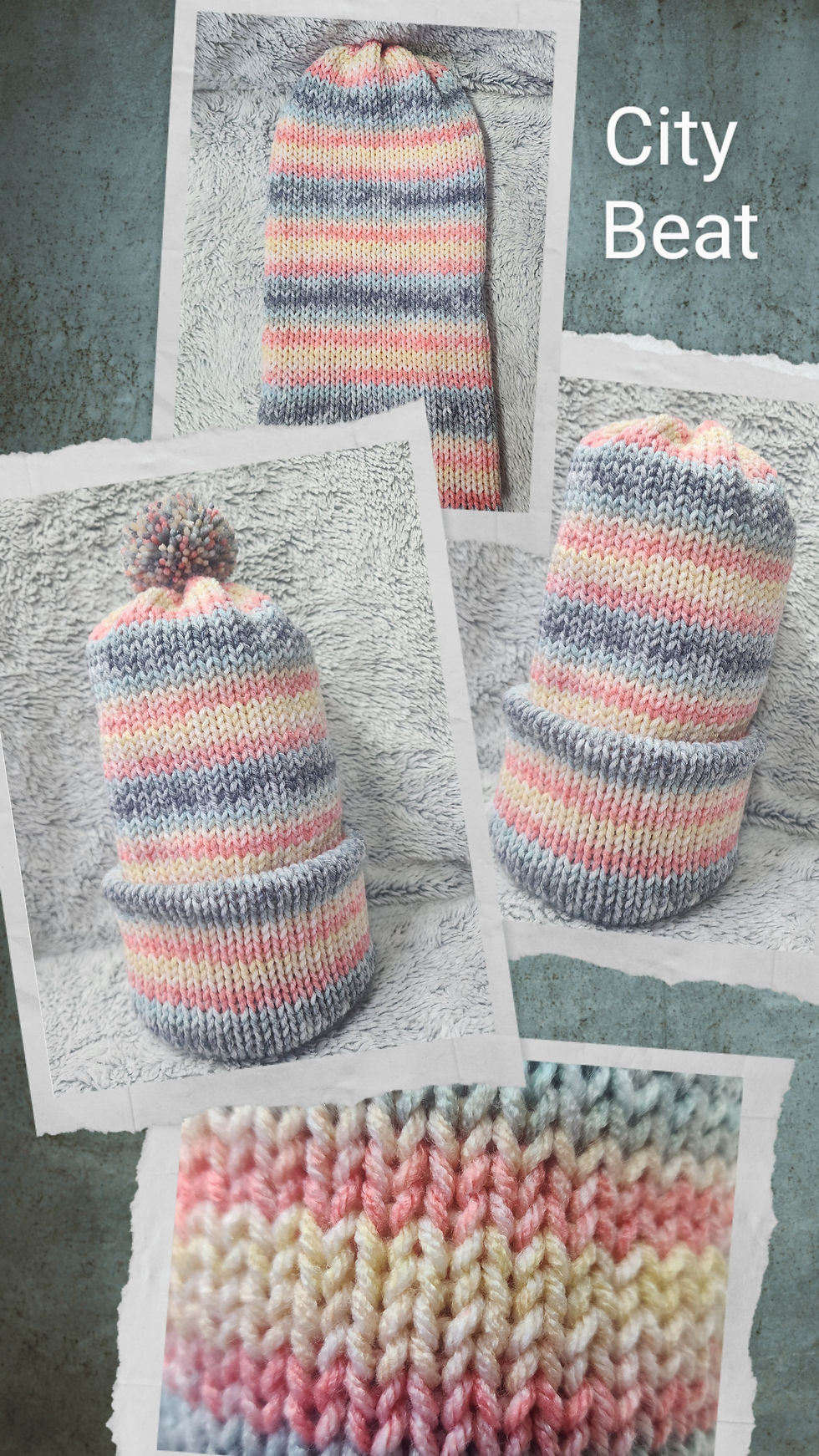 City Beat Beanie Hats / Skull Caps