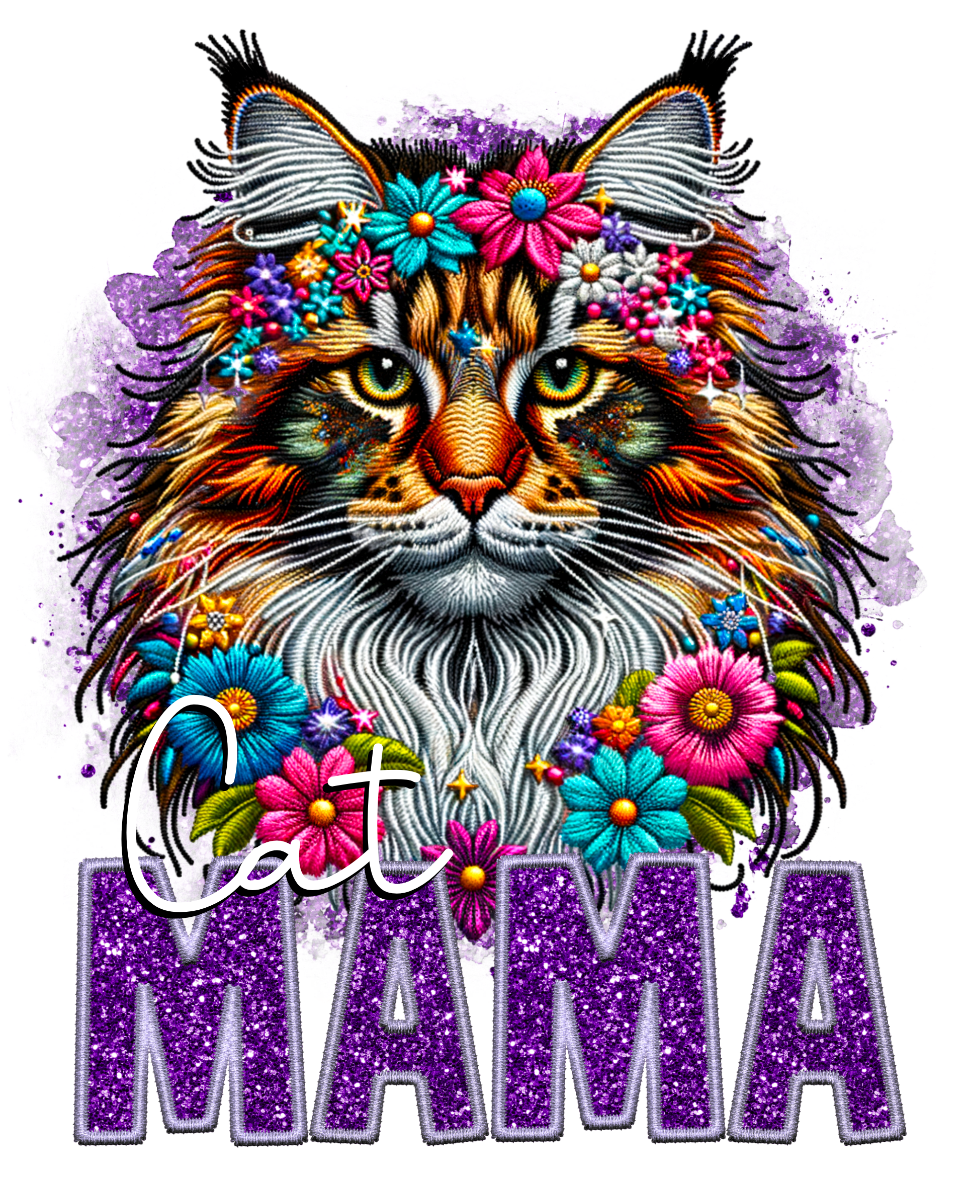 Maine Coon Cat MAMA