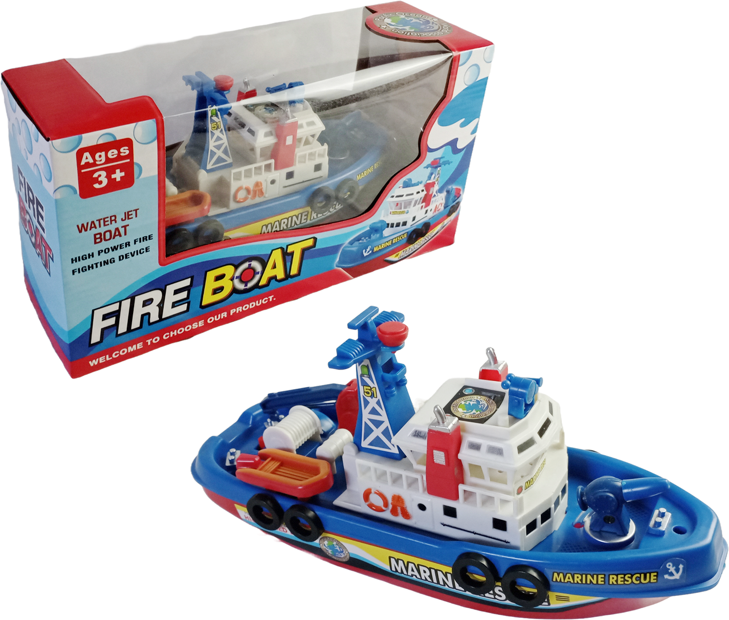 BARCO COM LUZ E SOM