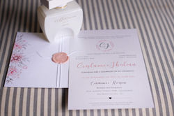 Convite de casamento