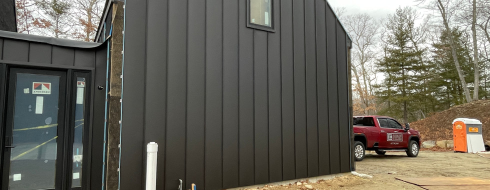 Prefa Metals hand-rolled, double-lock standing seam siding and roofing