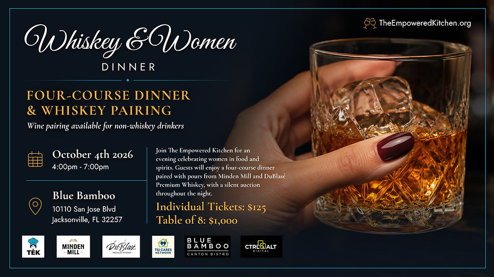 Whiskey & Women Dinner