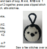 Миниатюра: Модел за плетене на пингвини