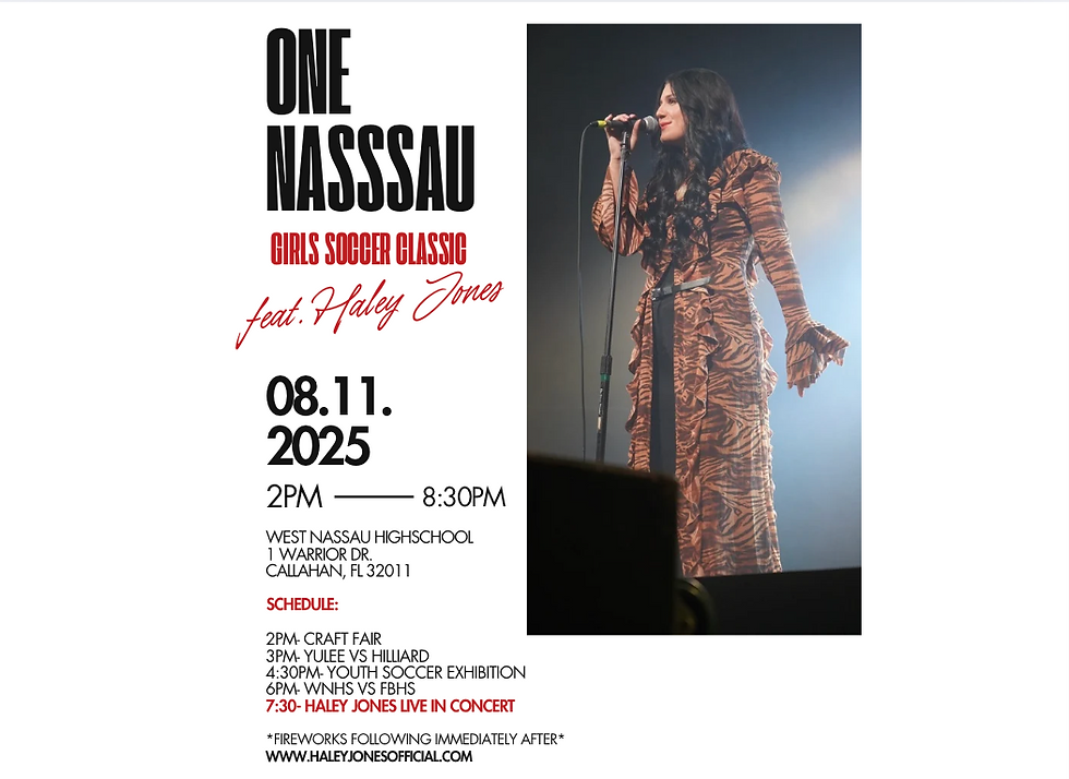 One Nassau Girl Soccer Classic feat. Haley Jones