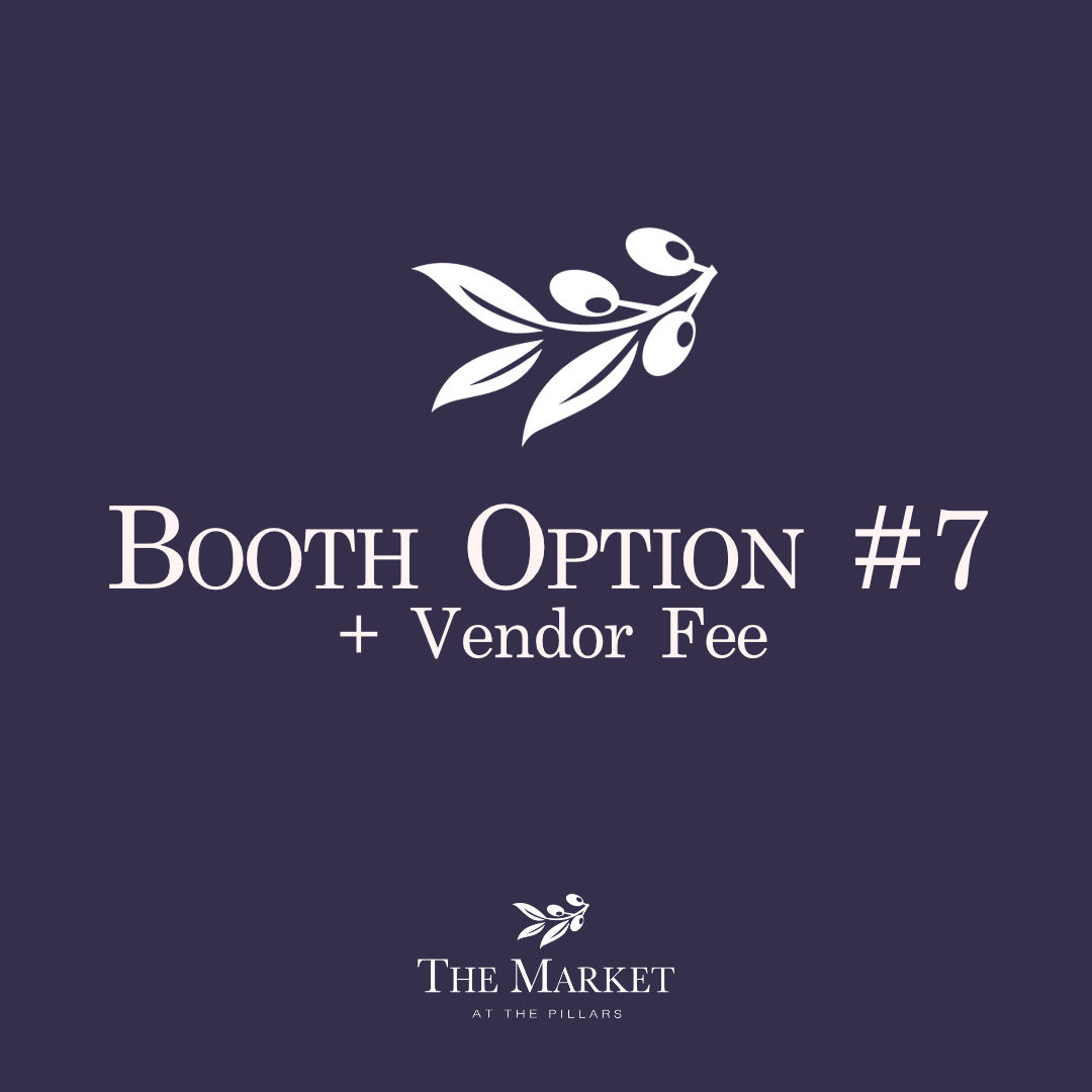 #7 Indoor Booth Spot + Vendor Fee - March