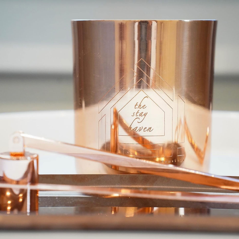 the stay haven Candle