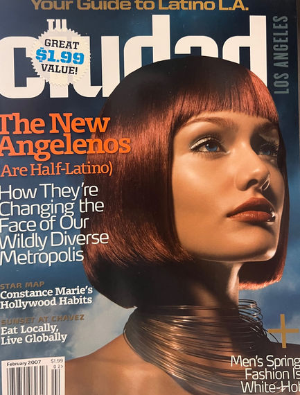 Candice Neill on the cover of Ciudad