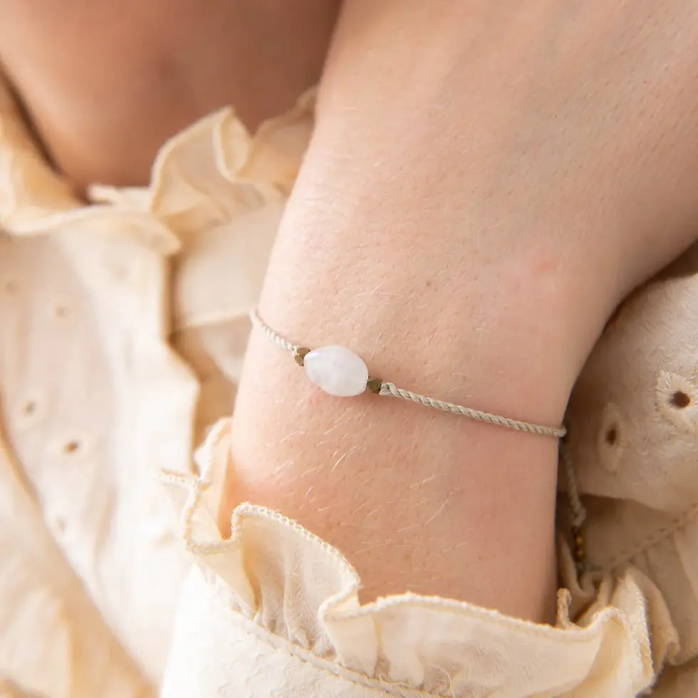 Edelstenen kaart armband