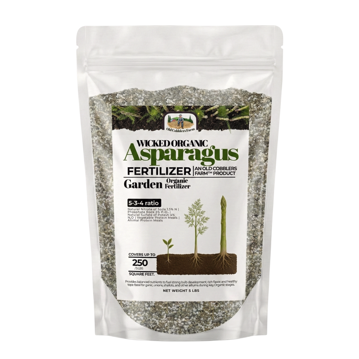 Old Cobblers Farm™ Wicked Organic Asparagus Fertilizer