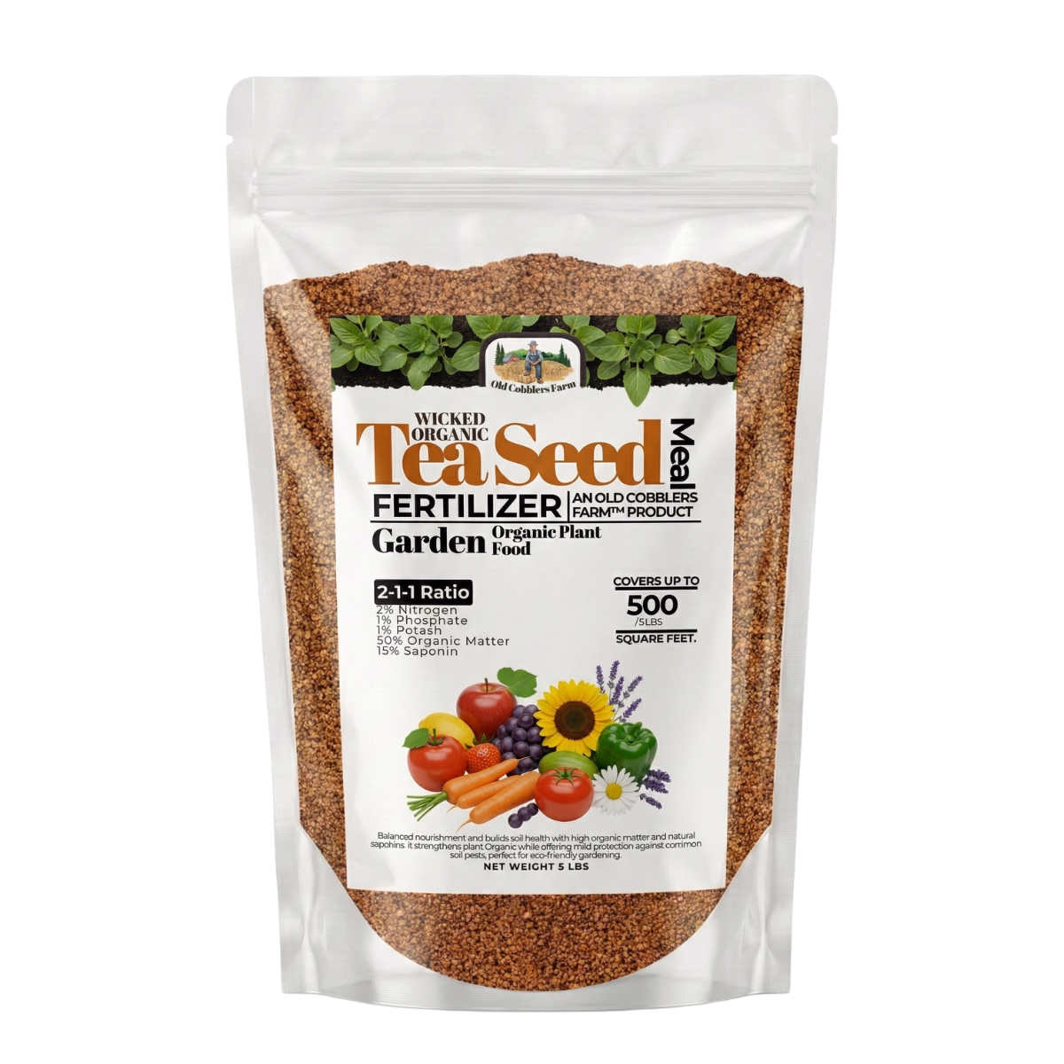 Old Cobblers Farm™ Wicked Organics Tea Seed Meal