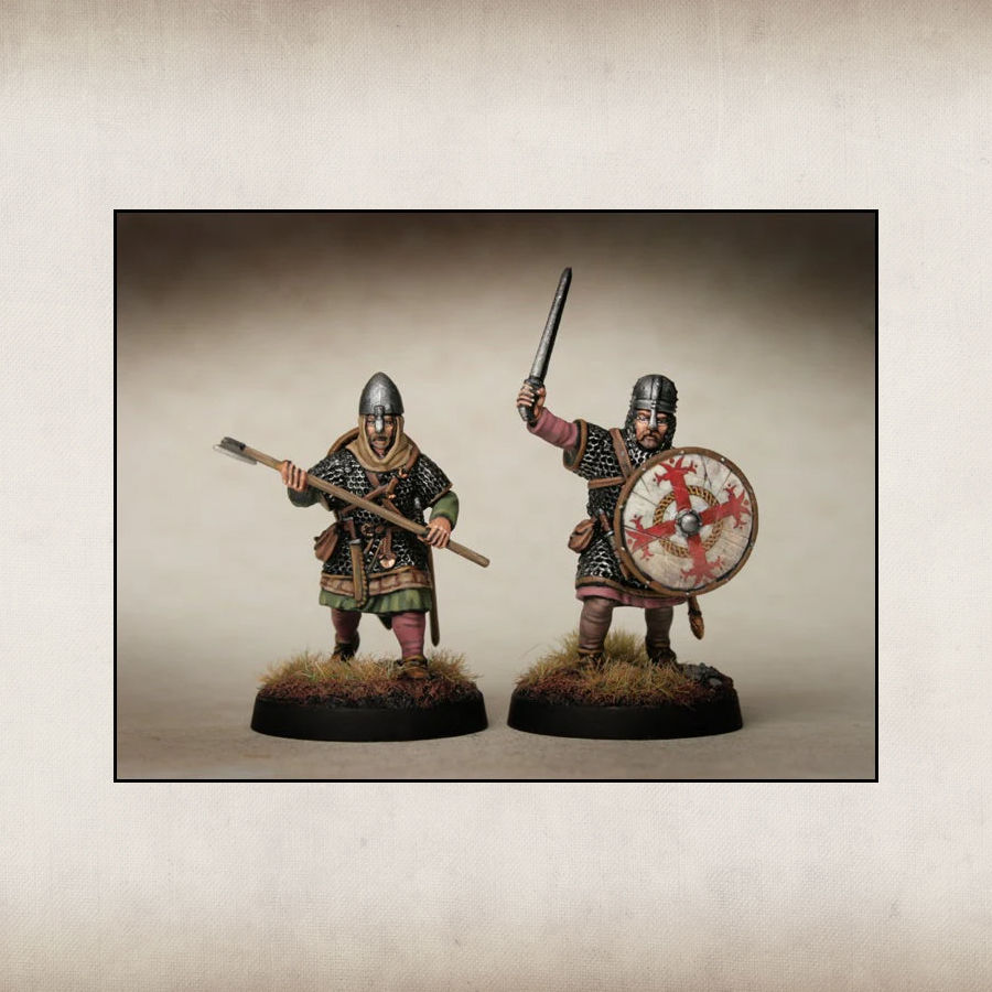 Miniature : Huscarls Anglo-Saxons/Danois (x36)