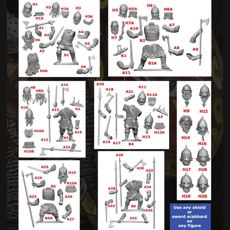 Miniature : Rus' de Kiev (x48)
