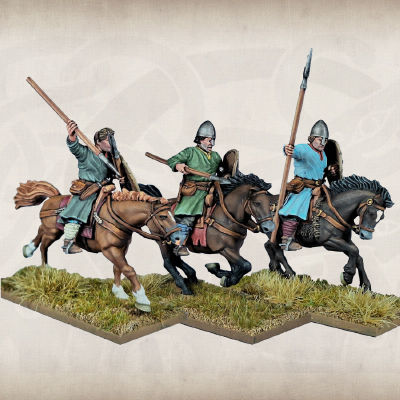 Miniature : Cavalerie légère normande (x12)
