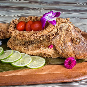 WHOLE FRIED SNAPPER