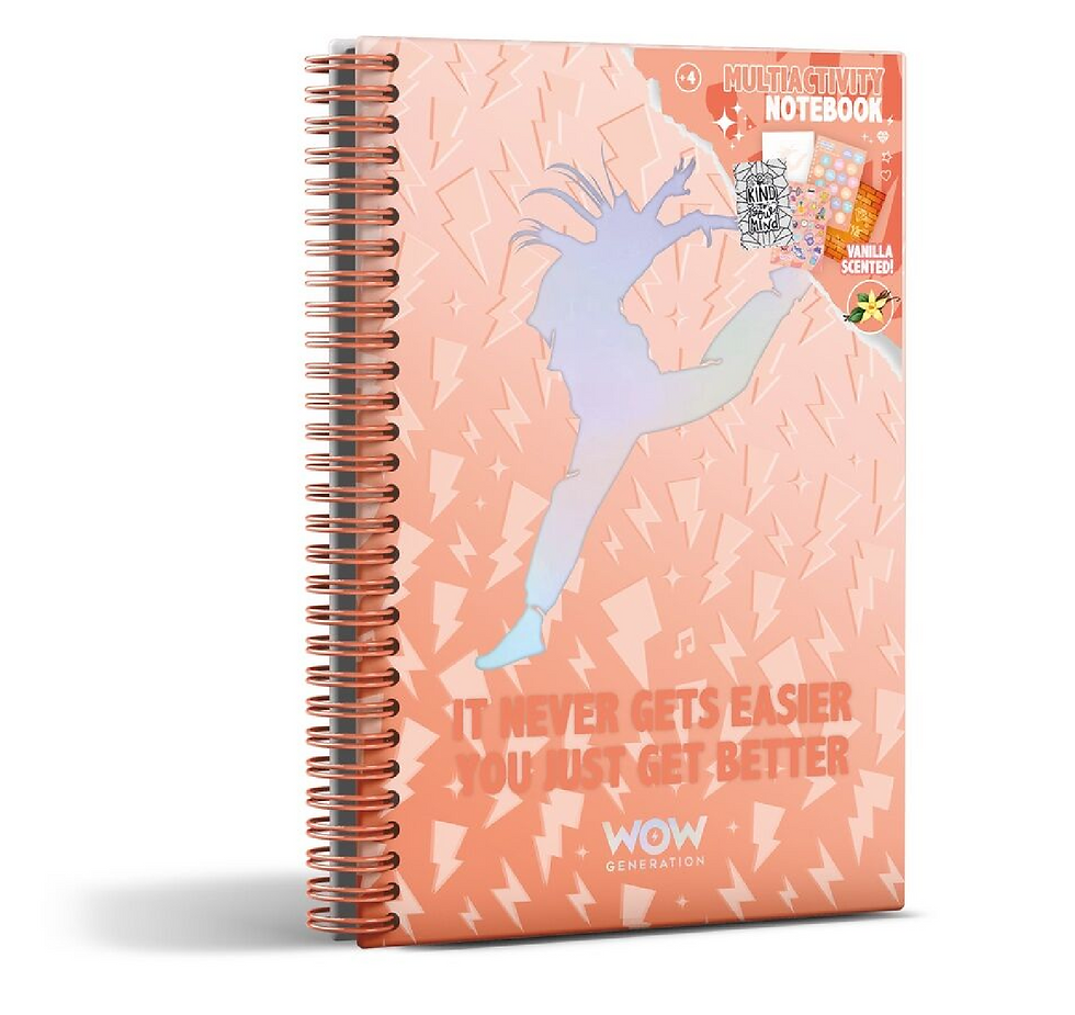 A5 Notebook Career Dancer Megan