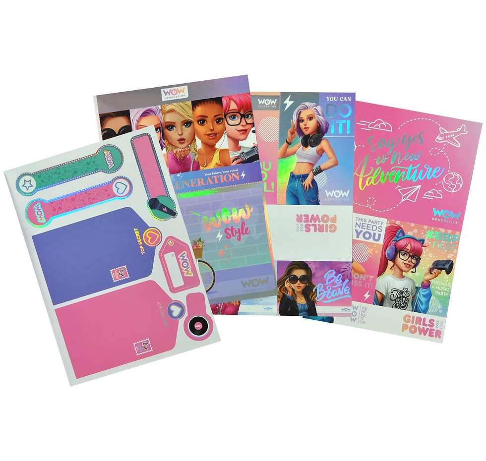 Holographic Sticker Book