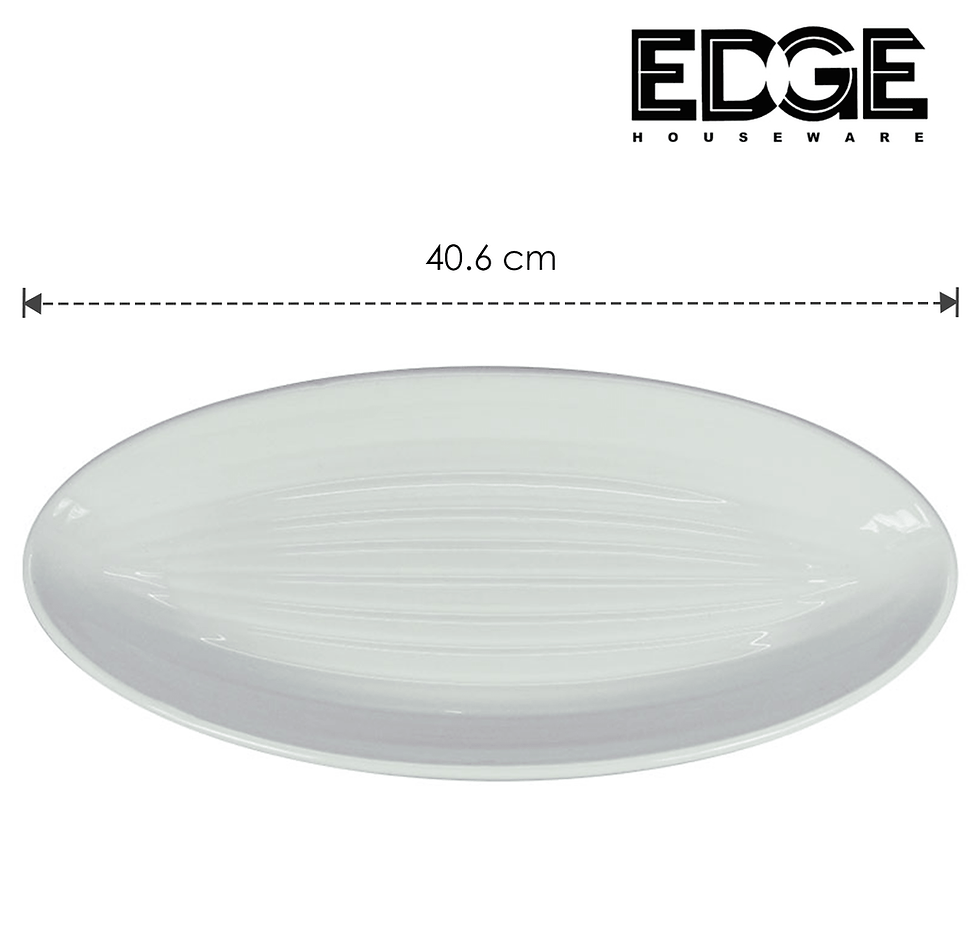 Thumbnail: 16 ″ Ceramic Oval Plate
