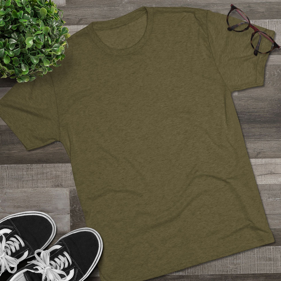 Thumbnail: Unisex Tri-Blend Crew T