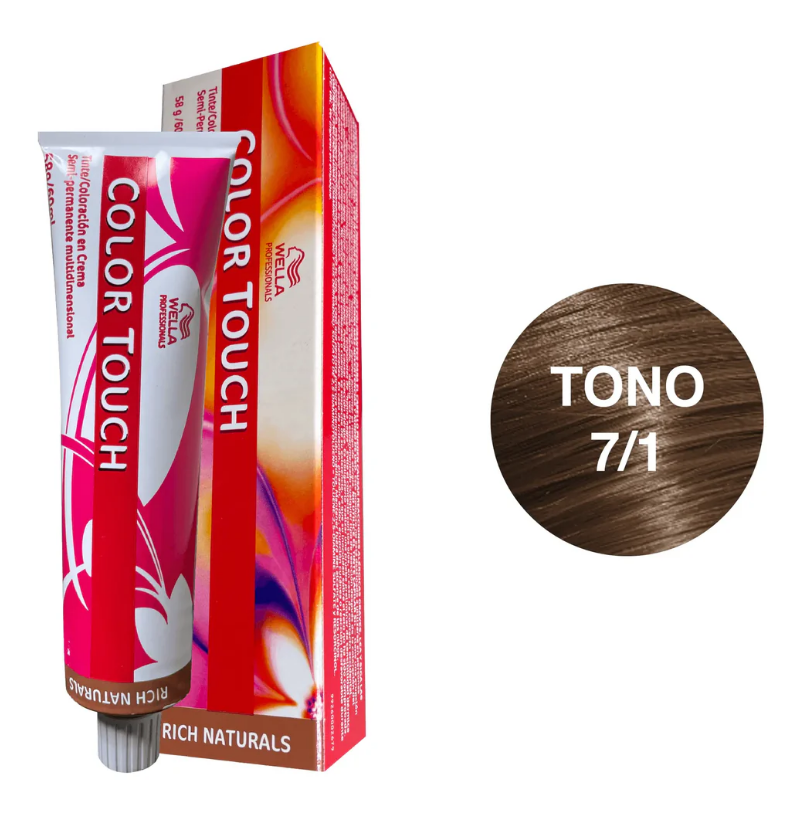Miniatura: Tinte Color Touch Wella Tonos Rich Naturals 60ml + Oxidante