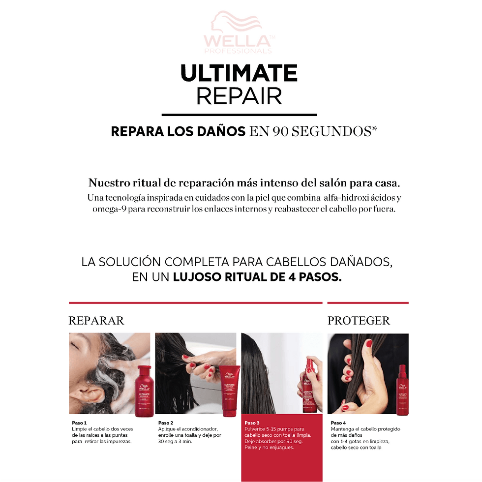 Miniatura: Acondicionador Wella Ultimate Repair 30 ml – Reparación Intensa