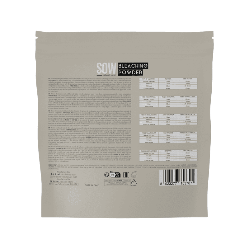Miniatura: Polvo Decolorante Sow Pro-Plex 500g – Protección y Alto Rendimiento