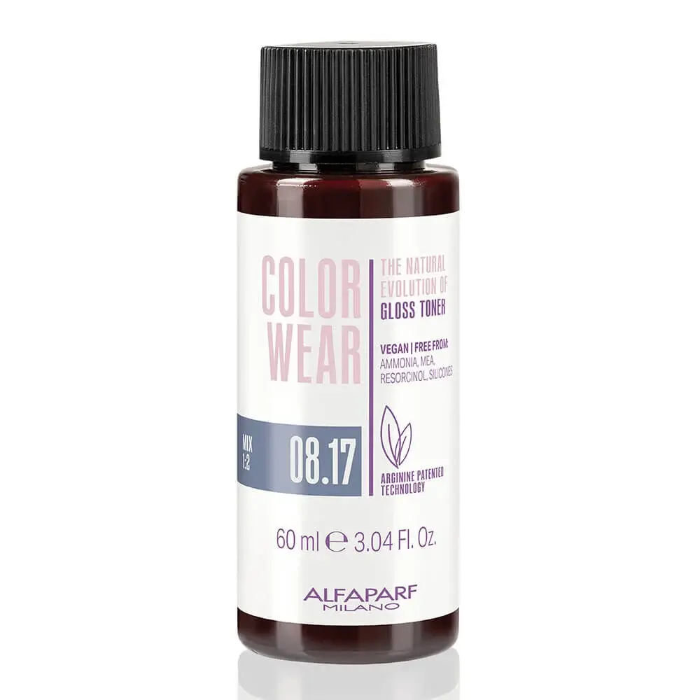 Coloración Gloss Tóner Color Wear Alfaparf Milano 60 Ml 08.17