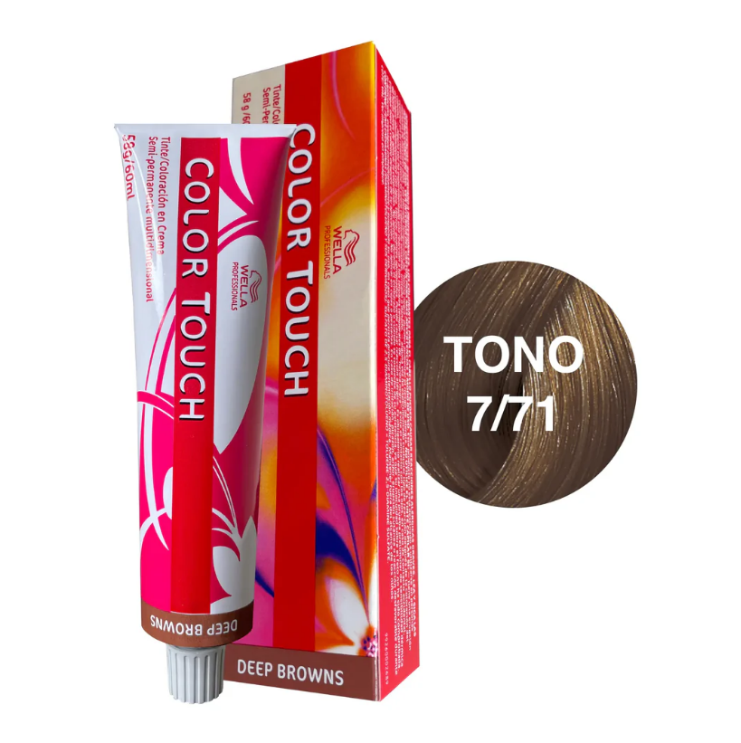 Miniatura: Tinte Color Touch Wella Tonos Deep Browns 60ml + Oxidante