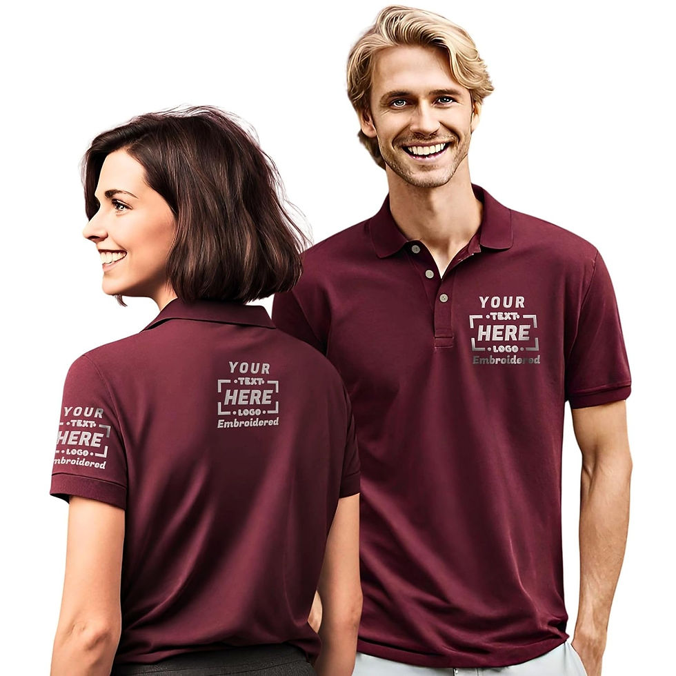 Thumbnail: Custom Men Women Polo Shirts Personalized Shirt Golf Jersey Tees Customized Text