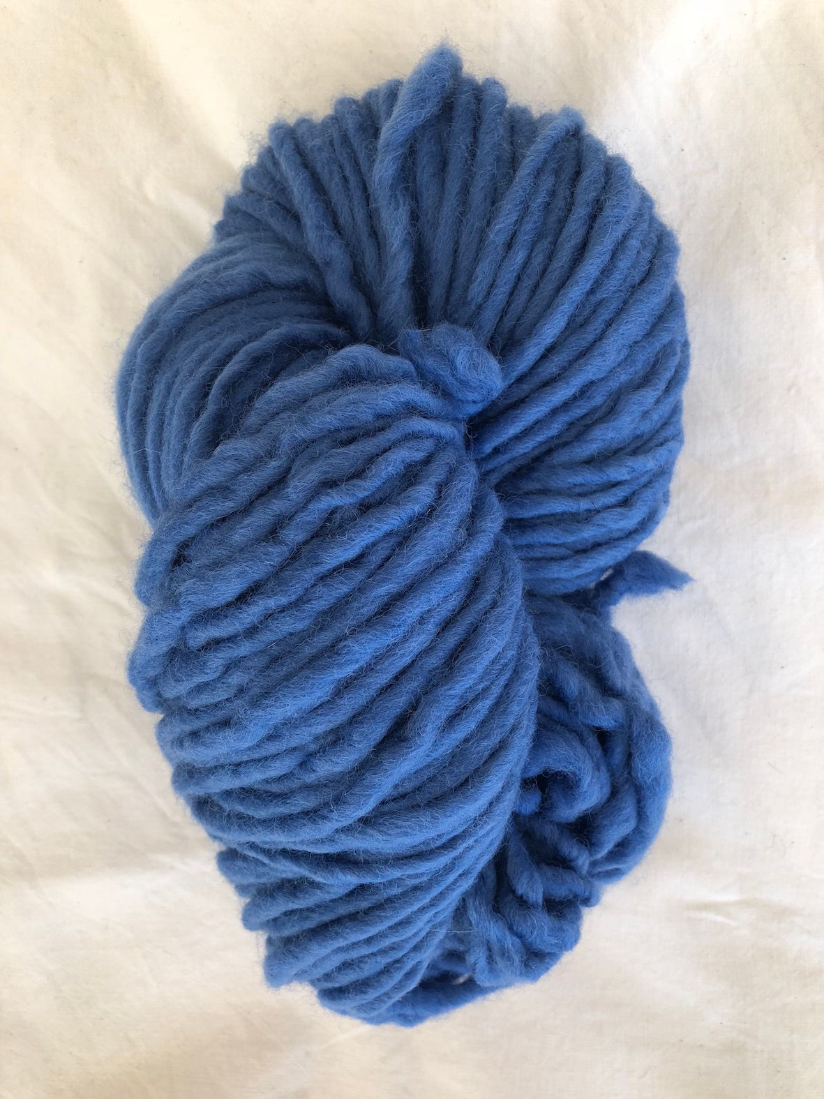Mid Blue Roving—Mollydale Yarns (SCHOOL ORDERS ONLY)