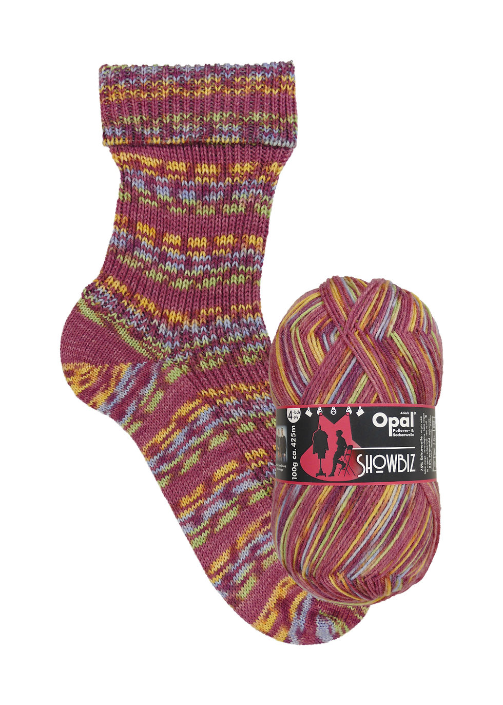 11391 ShowBiz—Opal 4 ply Sock Yarn