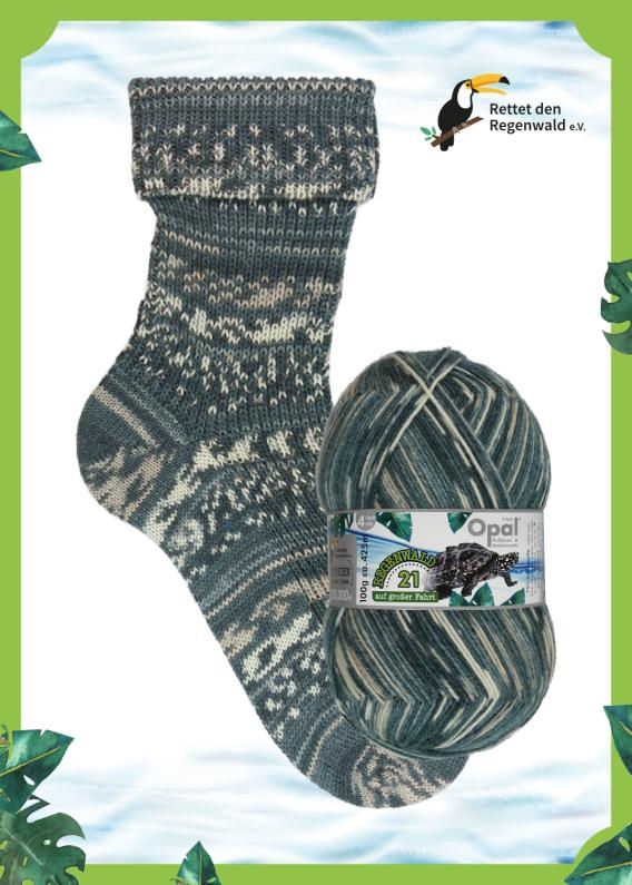 Regenwald 21 11604—Opal 4 ply Sock Yarn