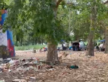 LA MORTE ARRIVA AL PARCO SEMPIONE