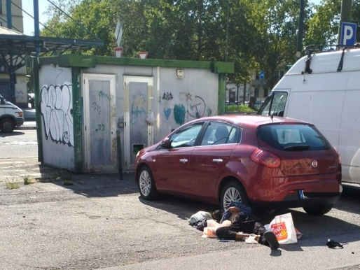 PIAZZA CRISPI COME UN DORMITORIO 