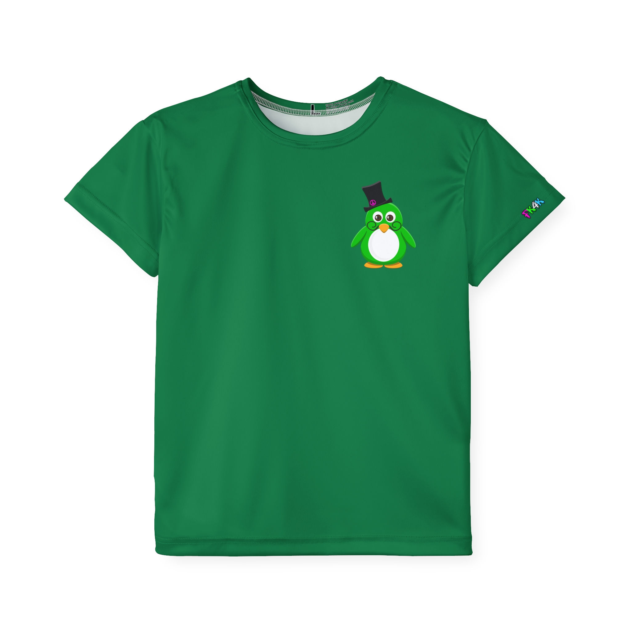 Kids Sports Jersey - Fun Penguin Design for Active Play