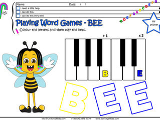 Little Bee's Spelling Bee game