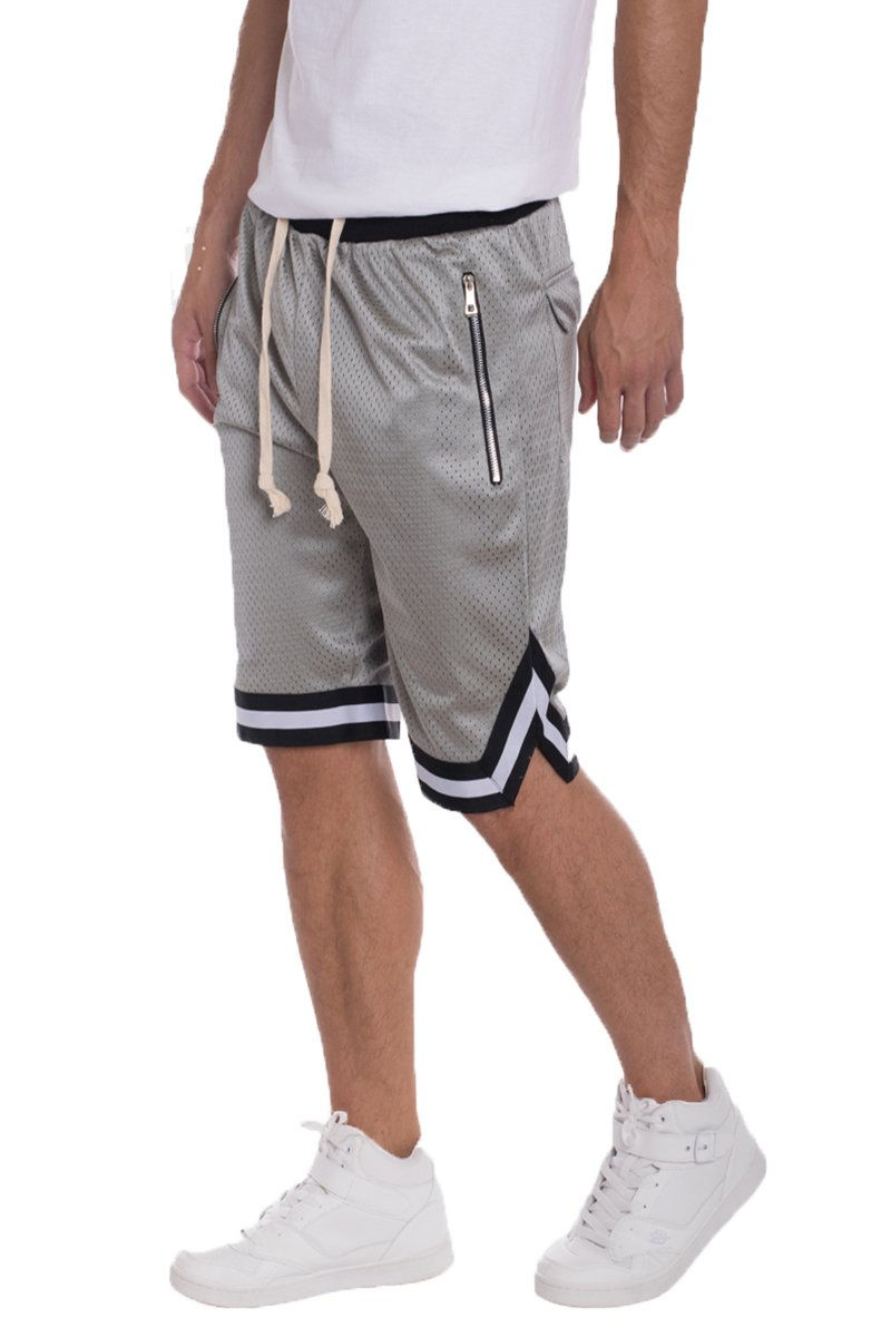 Thumbnail: Solid Mesh Basketball Active Shorts
