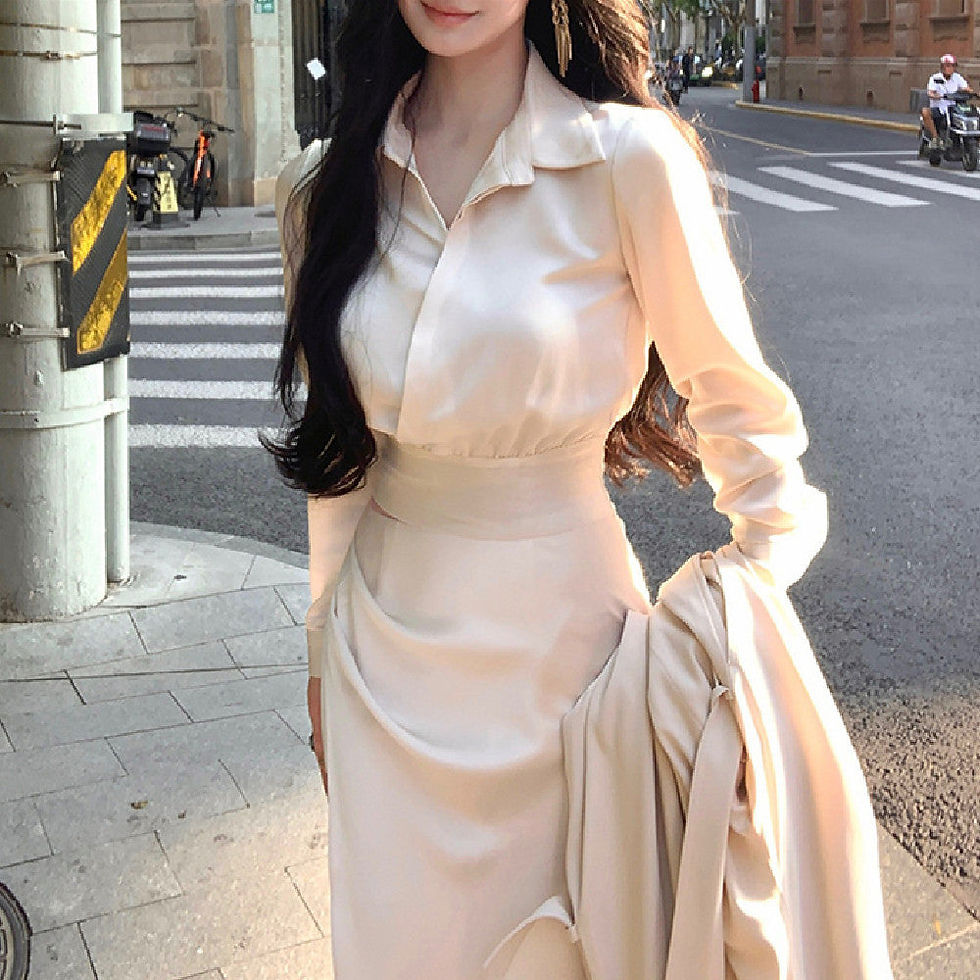 Thumbnail: Women's Business Dress Elegance French Style Dress