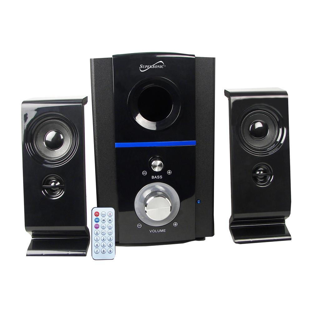Supersonic Bluetooth FM Radio Multimedia Speaker System