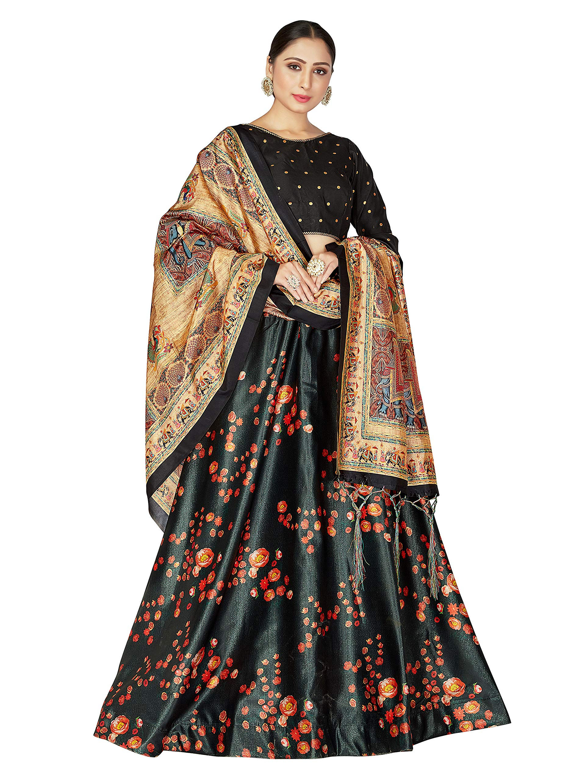 Lehenga Choli with Dupatta - Traditional Wedding