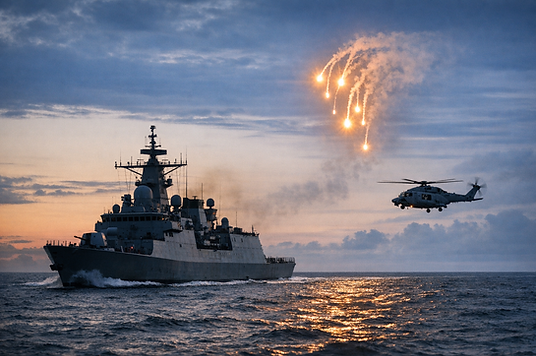 Denmark summons Russian ambassador after frigate fires flares at military helicopter