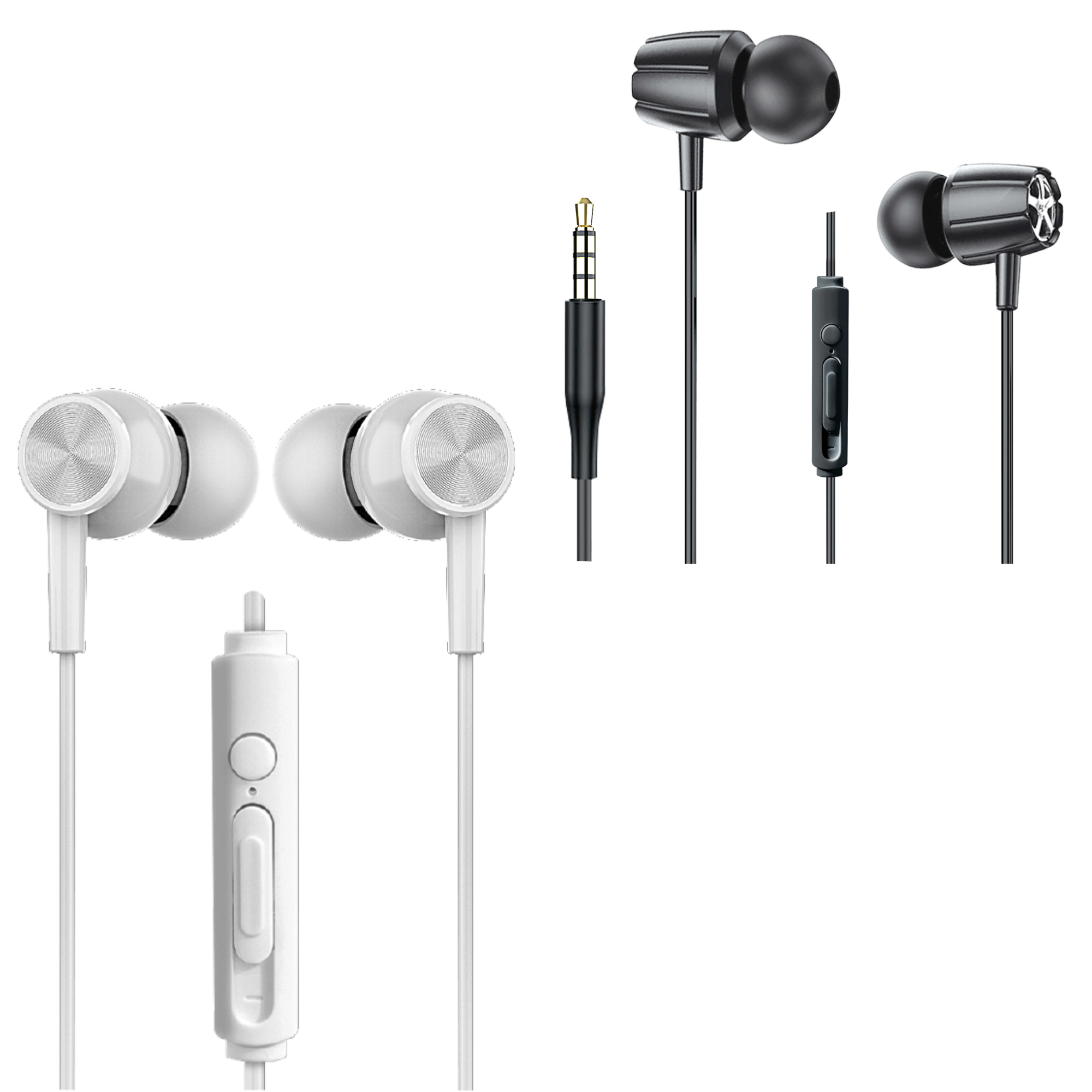Xyst Stereo In-Ear Earbuds with Microphone and In-Line Remote