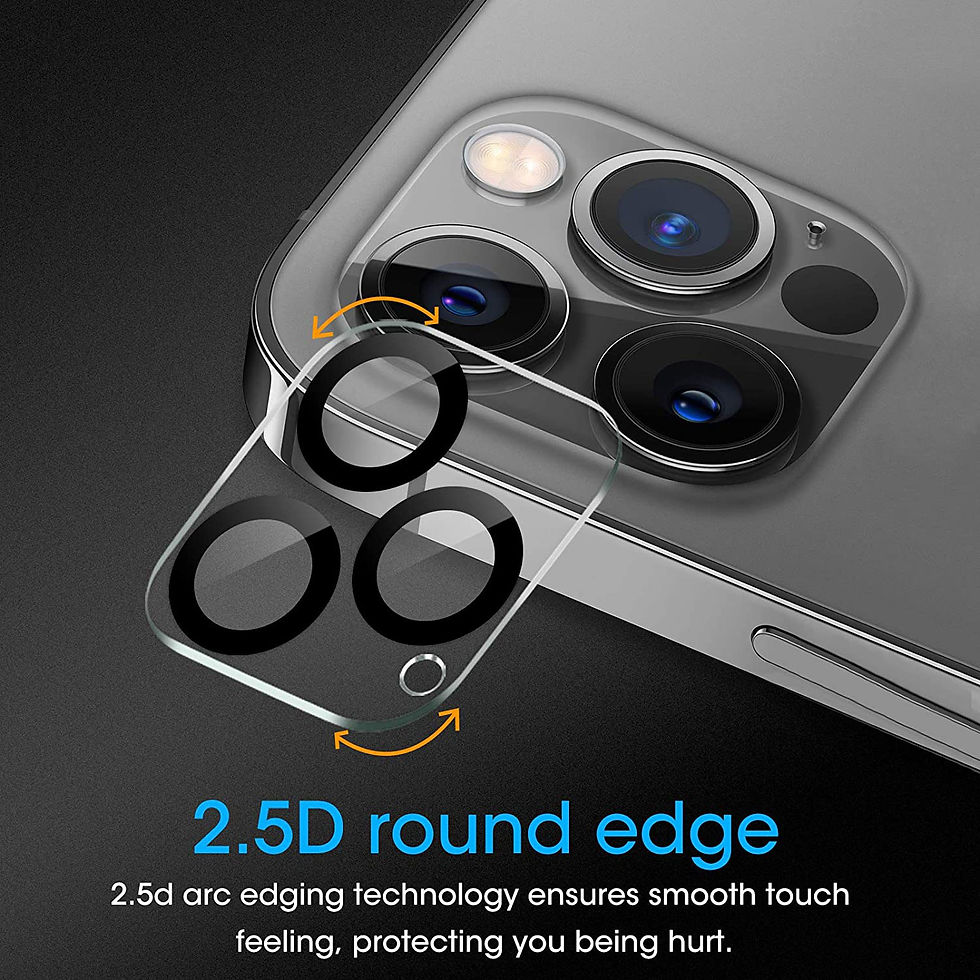 Thumbnail: Camera Lens HD Tempered Glass Protector for iPhone 12 Pro Max 6.7