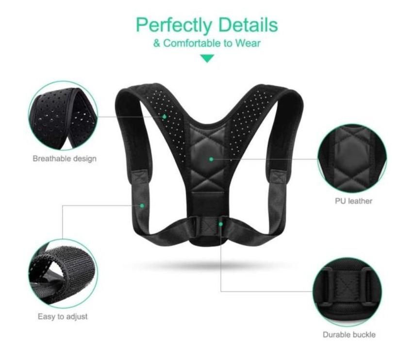 Thumbnail: Unisex Adjustable Back Posture Corrector